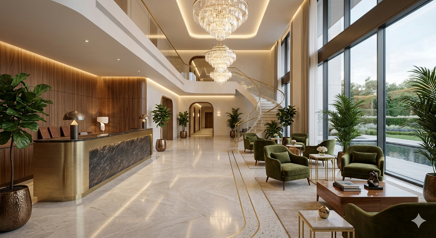Luxury hospitality interior project
